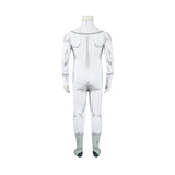 Invincible Mark Grayson Viltrumite Kids White Cosplay Costume Battle Suit Becostume