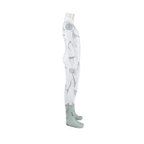 Invincible Mark Grayson Viltrumite Kids White Cosplay Costume Battle Suit Becostume