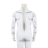 Invincible Mark Grayson Viltrumite Kids White Cosplay Costume Battle Suit Becostume