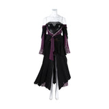 Elden Ring Nightreign Recluse Cosplay Costume Black Purple Halloween Outfit Becostume