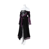 Elden Ring Nightreign Recluse Cosplay Costume Black Purple Halloween Outfit Becostume