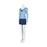 One Piece Season 2 Live Action Nami Cosplay Costume Blue Suit Becostume