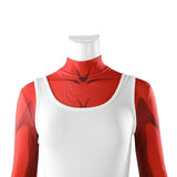 Dispatch Malevola Cosplay Costume Red Jumpsuit Halloween Female Outfit Becostume