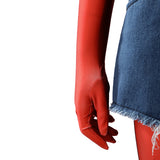 Dispatch Malevola Cosplay Costume Red Jumpsuit Halloween Female Outfit Becostume