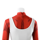 Dispatch Malevola Cosplay Costume Red Jumpsuit Halloween Female Outfit Becostume