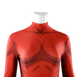 Dispatch Malevola Cosplay Costume Red Jumpsuit Halloween Female Outfit Becostume