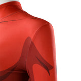 Dispatch Malevola Cosplay Costume Red Jumpsuit Halloween Female Outfit Becostume
