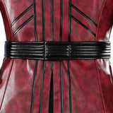 Avengers Doomsday Shang-Chi Cosplay Costume Red Leather Halloween Suit Becostume
