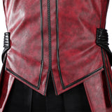 Avengers Doomsday Shang-Chi Cosplay Costume Red Leather Halloween Suit Becostume