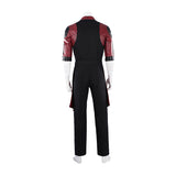 Avengers Doomsday Shang-Chi Cosplay Costume Red Leather Halloween Suit Becostume