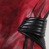 Avengers Doomsday Shang-Chi Cosplay Costume Red Leather Halloween Suit Becostume