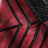Avengers Doomsday Shang-Chi Cosplay Costume Red Leather Halloween Suit Becostume