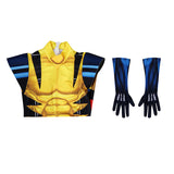 X Men 97 Wolverine James Howlett Cosplay Costume Halloween Party Suit Becostume