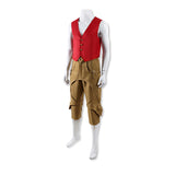 One Piece Live Action Season 2 Luffy Cosplay Costume Halloween Outfit Becostume