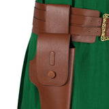 Fantastic Four Doctor Doom Cosplay Costume Halloween Green Jumpsuit Outfit Becostume