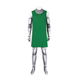 Fantastic Four Doctor Doom Cosplay Costume Halloween Green Jumpsuit Outfit Becostume