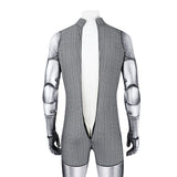 Fantastic Four Doctor Doom Cosplay Costume Halloween Green Jumpsuit Outfit Becostume