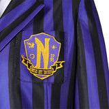 Wednesday The Addams Family  Nevermore Academy uniform Enid Sinclair Bianca Barclay Becostume