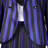 Wednesday The Addams Family  Nevermore Academy uniform Enid Sinclair Bianca Barclay Becostume
