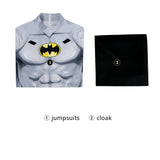2004 Batman Bruce Wayne TV Series Cosplay Costume Superhero Jumpsuit Becostume