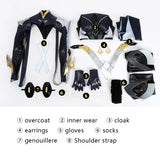 Marvel Rivals Storm Cosplay Costume Black Leather Halloween Suit Becostume