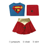 Comic Version Supergirl Woman of Tomorrow Cosplay Costume Halloween Suit Becostume