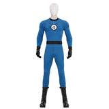 The Fantastic Four Mister Fantastic Reed Richard Jumpsuit Classic Suit With Shoes Becostume