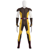 Deadpool 3 Wolverine Brown Suit X-men Classic Wolverine Cosplay Costume Halloween Suit Becostume
