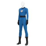 The Fantastic Four Sue Storm Cosplay Costume Invisible Woman Jumpsuit With Shoes Becostume