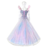 Wicked For Good Glinda Fairy Purple Cosplay Costume Prom Dress Halloween Outfit Becostume