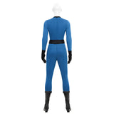 The Fantastic Four Sue Storm Cosplay Costume Invisible Woman Jumpsuit With Shoes Becostume