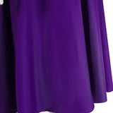 The Testaments Agnes Cosplay Costume Women Purple Halloween Outfit Becostume