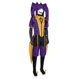 The Freak Circus Jester Cosplay Costume Jester Purple Halloween Outfit BEcostume