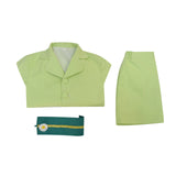 Kids Rose Parks Green Cosplay Costume Halloween Outfit Becostume