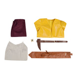 The Witcher Season 4 Ciri Cosplay Costume Yellow Halloween Outfit Becostume