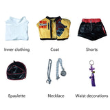 Kpop Demon Hunters Rumi Cosplay Costume Yellow Halloween Party Outfit Ver2 Becostume