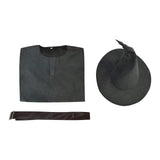 Gandalf Costume Adult Wizard Costume Mens Gray Lord Rings Cosplay Suit Becostume
