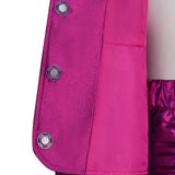 The Hunger Games Effie Trinket Cosplay Costume Purple Dress Halloween Outfit Becostume