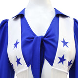 Star Cowboy Cheerleader Costume Women High School Cheerleading Uniform Becostume