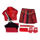 Descendants The Rise of Red Cosplay Costume Halloween Red Outfit Becostume