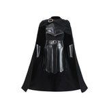 Odyssey Movie Cosplay Costume Adult Kids Roman General Black Armor Cape Becostume