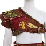 Becostume Martial Deity Kratos Cosplay Costume Spartan Warrior Leather Battle Full Outfit