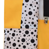 The Mask Jim Carrey Cosplay Costume Yellow Suit Men Uniform Halloween Carnival Outfit Becostume
