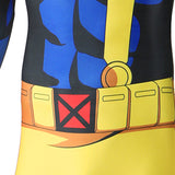 X-Men 97 Cyclops Cosplay Bodysuit Scott Summers Costume Full Body Blue Jumpsuit