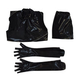 Kpop Demon Hunters Mira Cosplay Costume Black Dance Suit Halloween Outfit Becostume