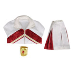 Zombies Nova Cosplay Costume Cheerleader Outfit with Wristband Halloween Outfit Becostume