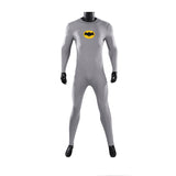1966 Adam West Batman Cosplay Costume Retro Batsuit Halloween Outfit Becostume