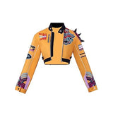 Kpop Demon Hunters Rumi Coat Cosplay Costume Only Coat Yellow Halloween Outfit Becostume