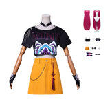 Kpop Demon Hunters Mira Cosplay Costume Halloween Outfit Ver2 Becostume
