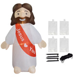Jesu Inflatable Outdoor Decoration Funny Costume Halloween Party Suit Becostume